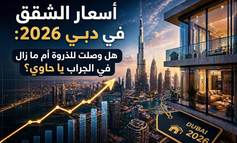 أسعار الشقق في دبي 2026